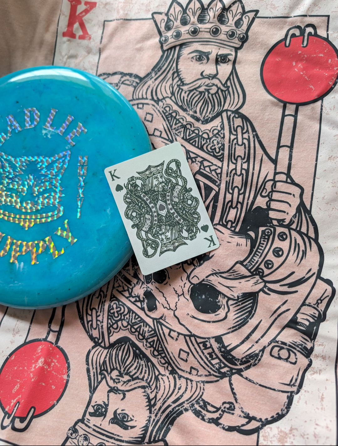 Card Game Shirt + Disc Pull