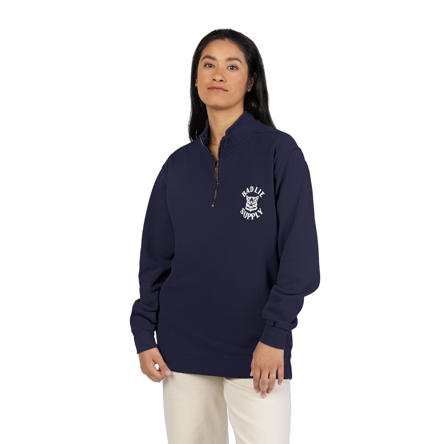 Quarter-Zip Sweatshirt —Bad Lie Supply (DROP SHIP)