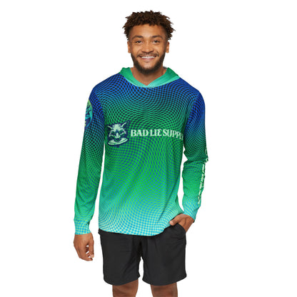 Snake scale bad lie supply long sleeve hooded jersey (DROP SHIP)