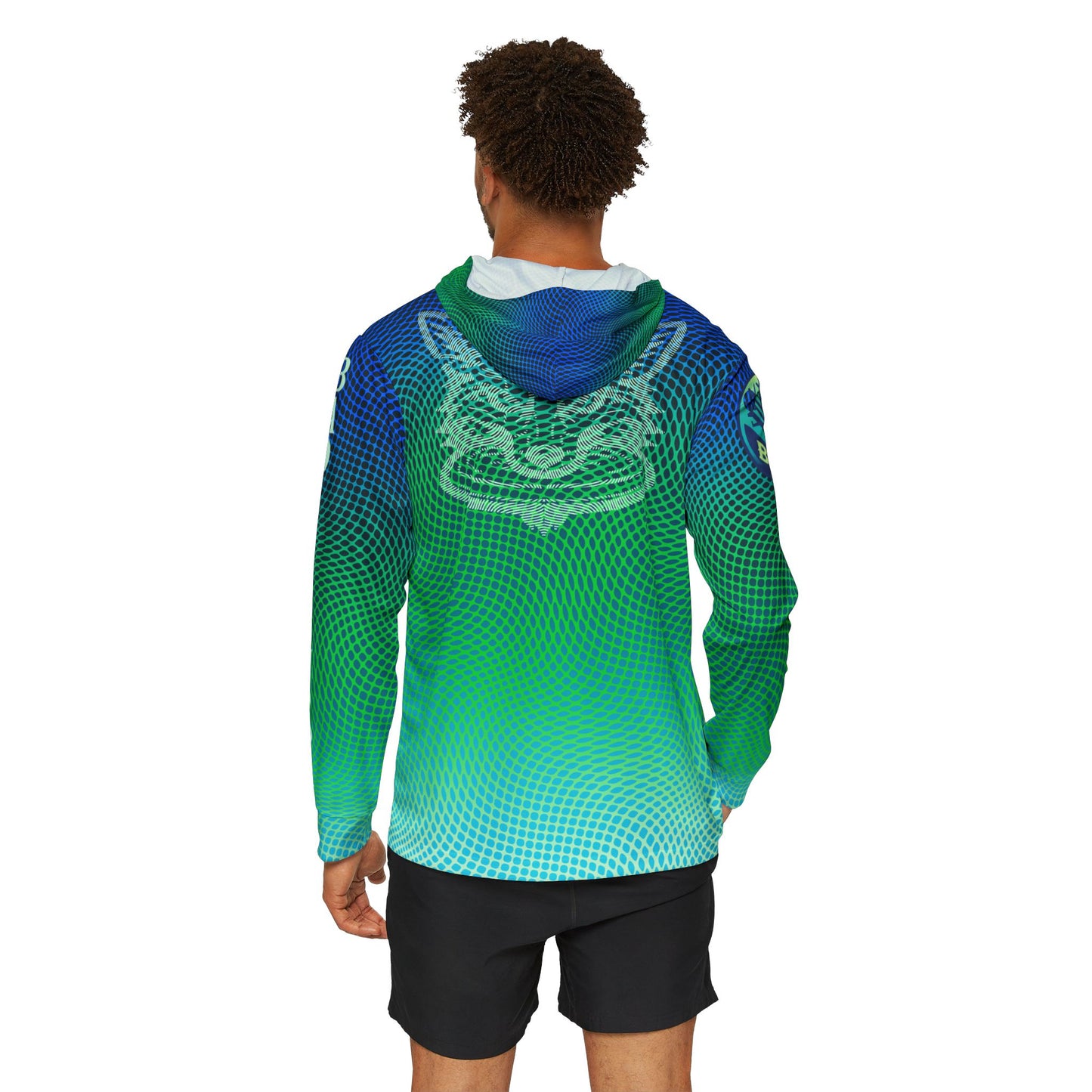 Snake scale bad lie supply long sleeve hooded jersey (DROP SHIP)