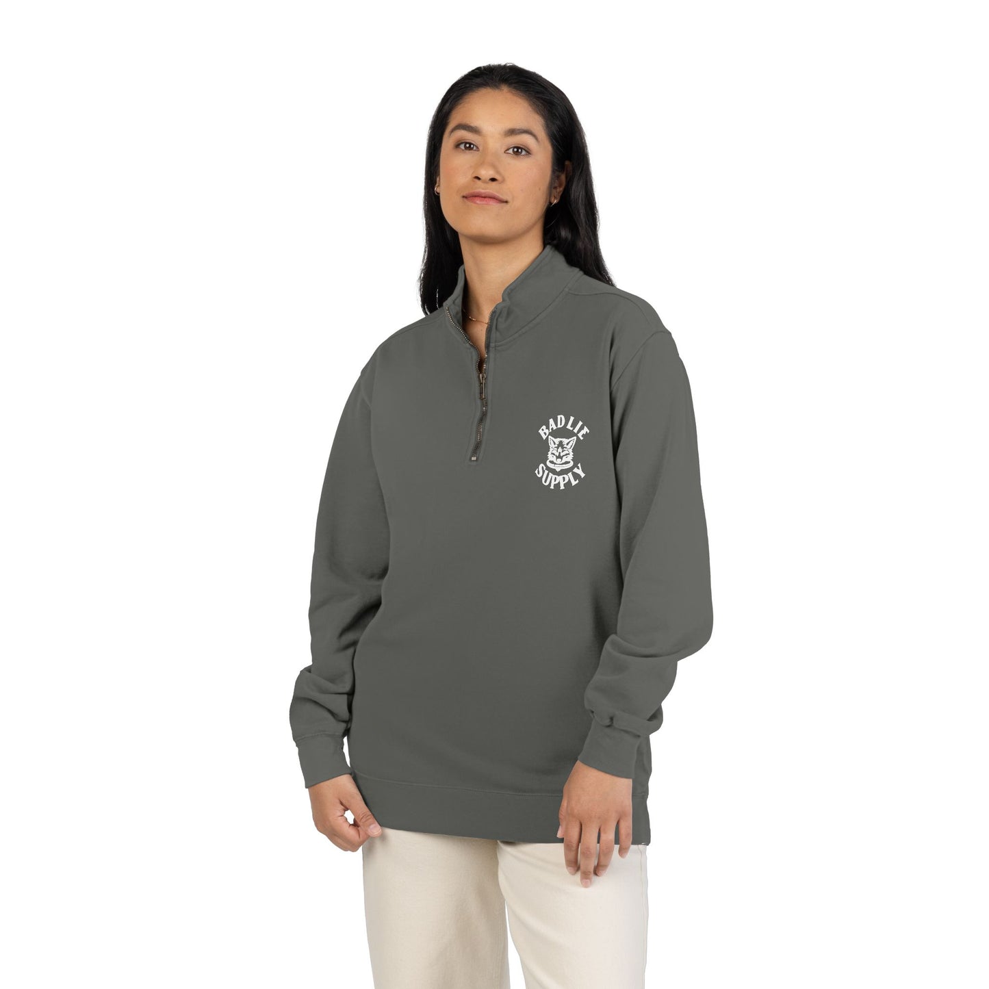 Quarter-Zip Sweatshirt —Bad Lie Supply (DROP SHIP)