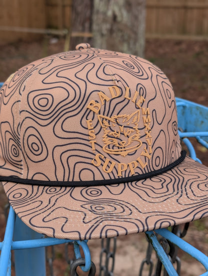 Topo Canvas Bad Lie Supply Hat