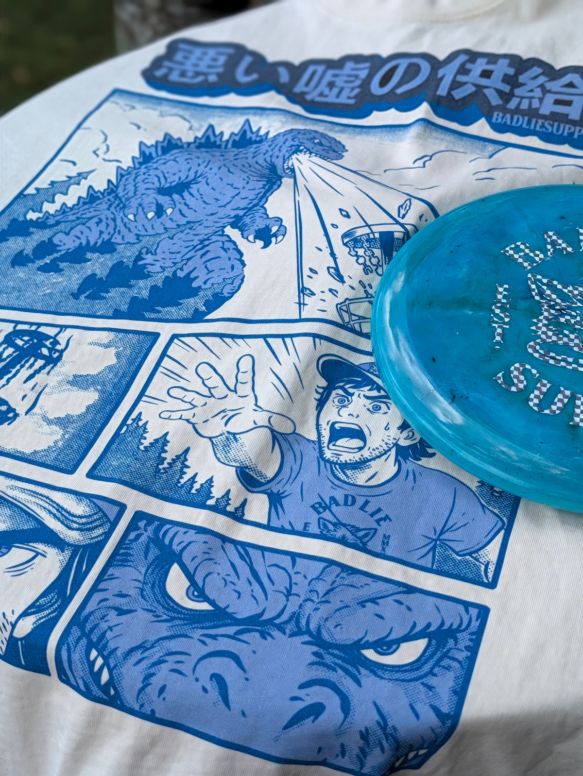 Bad Lie Supply Kaiju Oversized Shirt + Disc *PreOrder*